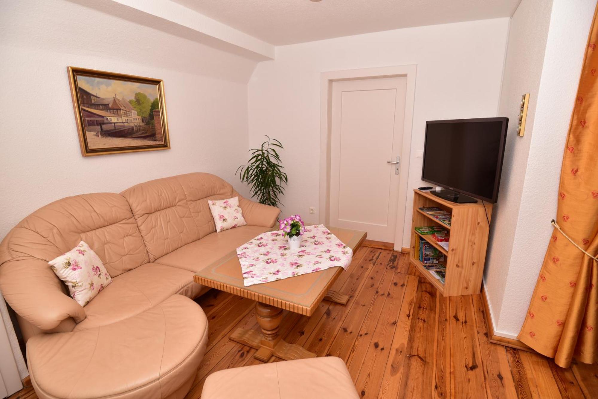 Ferienwohnung Am Hafen Lubbenau Bagian luar foto