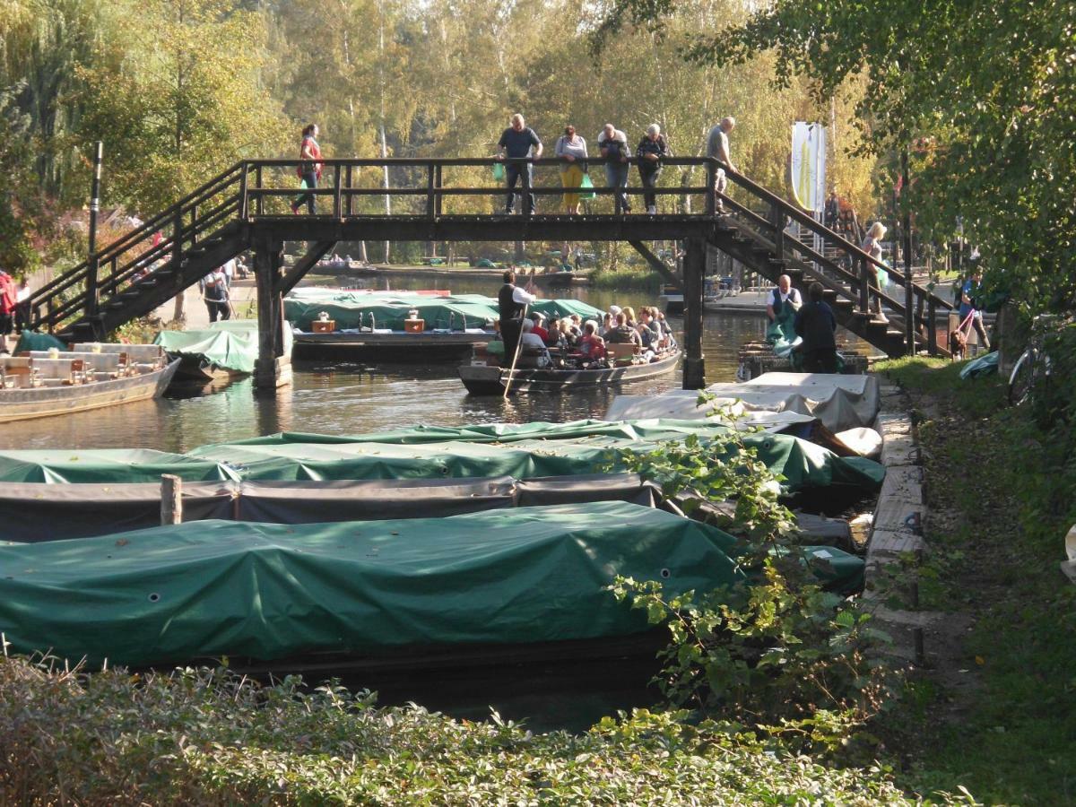 Ferienwohnung Am Hafen Lubbenau Bagian luar foto